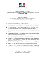 Approbation statuts