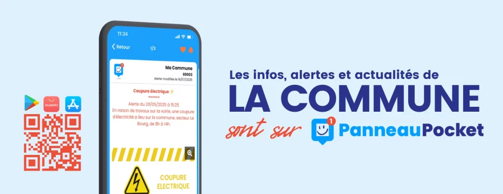 Bandeau panneau pocket