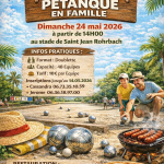 Pétanque en famille
