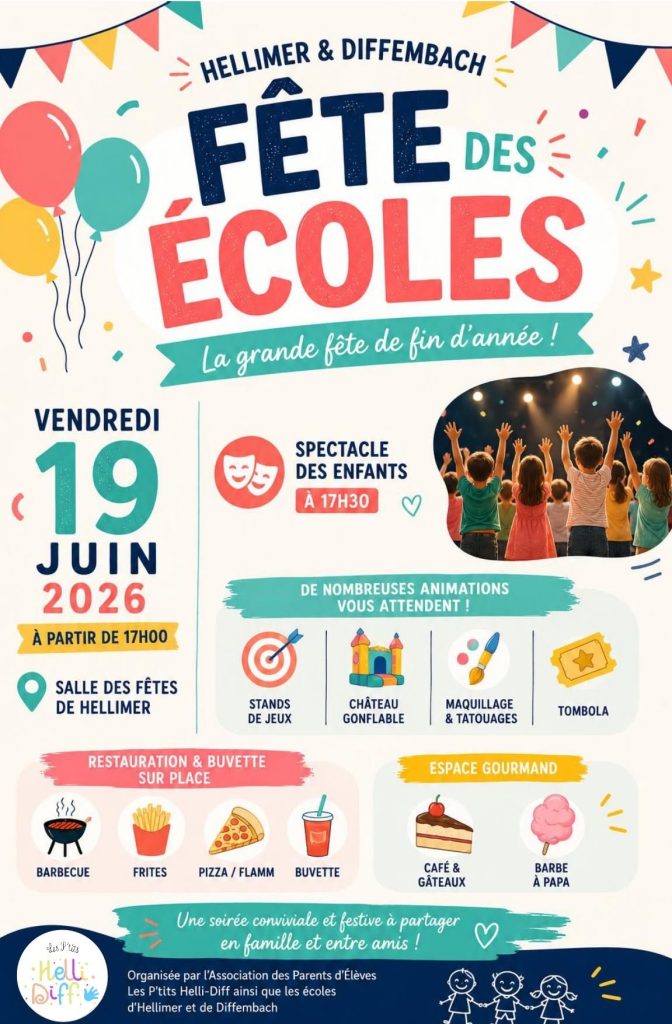Fête de l'école 19 juin